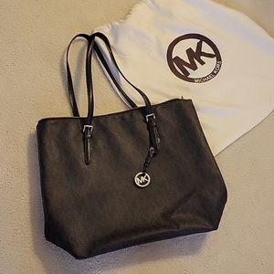 Michael Koors Heritage Large Logo Tote Bag